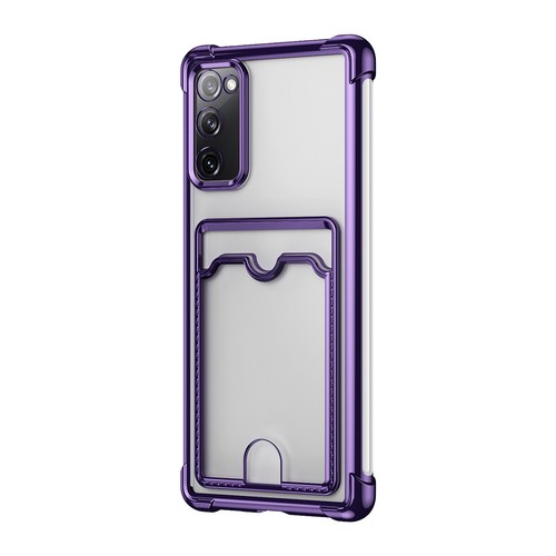 Custodia a portafoglio per Samsung Galaxy S25 Ultra S24 FE S23 S22 S21 S20 con slot per schede - Foto 18 di 19