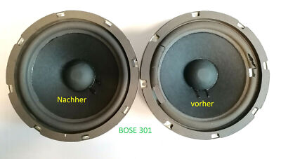 2x Sicken surround 8 Zoll für Bose 301, Bose 305, 601, InterAudio, StudioCraft