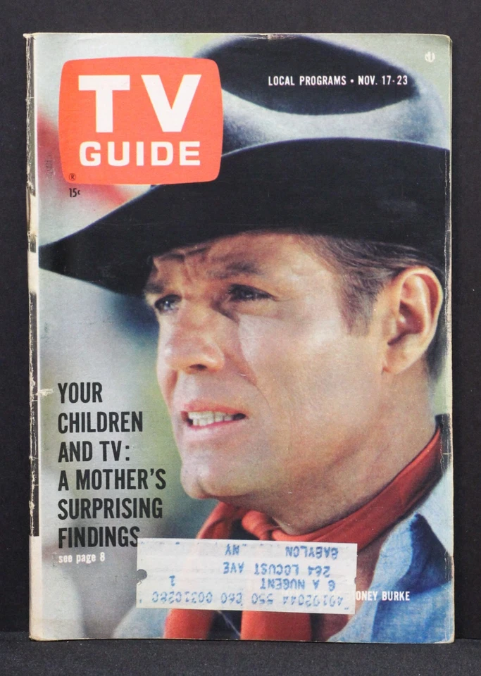 TV Guide 9/22/62 Vincent Edwards Ben Casey 11/17/63 Jack Lord Stoney Burke VG - Image 3 of 4