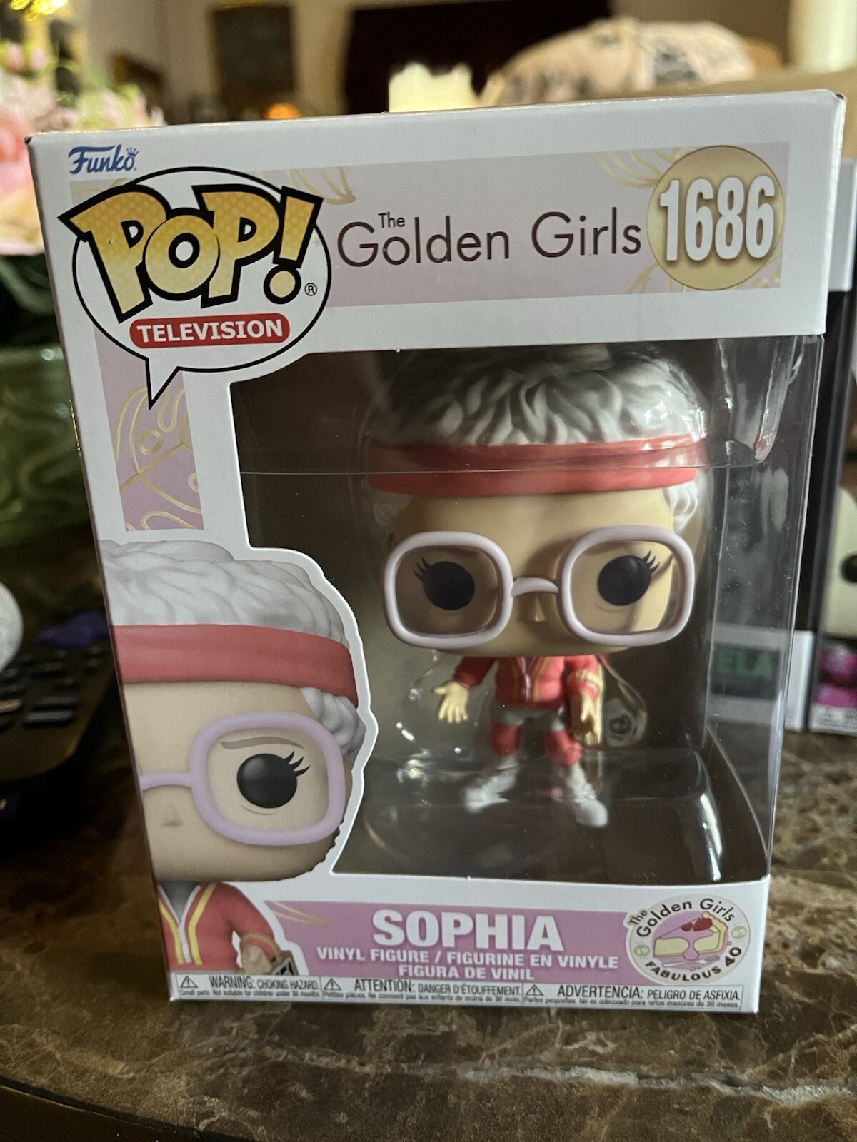 Golden Girls Funko Pop Sophia Fabulous 40th Anniversary Collectible