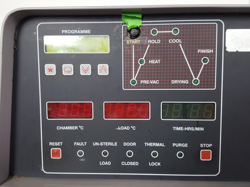 Boxer Front Loading Laboratory Steam Sterilisation Autoclave 200/35LR Lab - Picture 13 of 24
