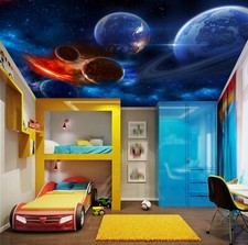 3D Blau Planet 1329 Geschäft Tapete Wandgemälde Selbstklebend Handel Zoe