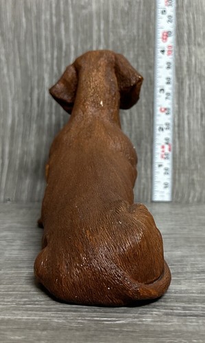 Whiskers by Martha Carey Sculptures Figurine Red Dachshund 1987 (SM) - Picture 4 of 7