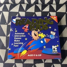 Reading 4 Kids PC Game CD Rom XP COMPATIBLE