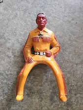 Vintage 1950's Hartland Plastics Lone Ranger's Tonto Indian Action Figure 15C 
