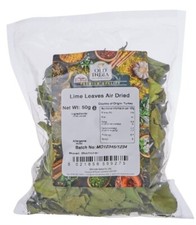 2 x 50g = 100g Lime Leaves Air Dried 100% Natural Additive /GMO Free BBE02/2026