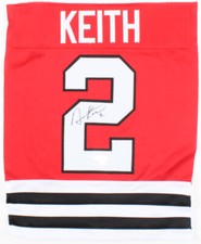Duncan Keith Signed Chicago Blackhawks #2 Jersey Swatch (Keith COA)