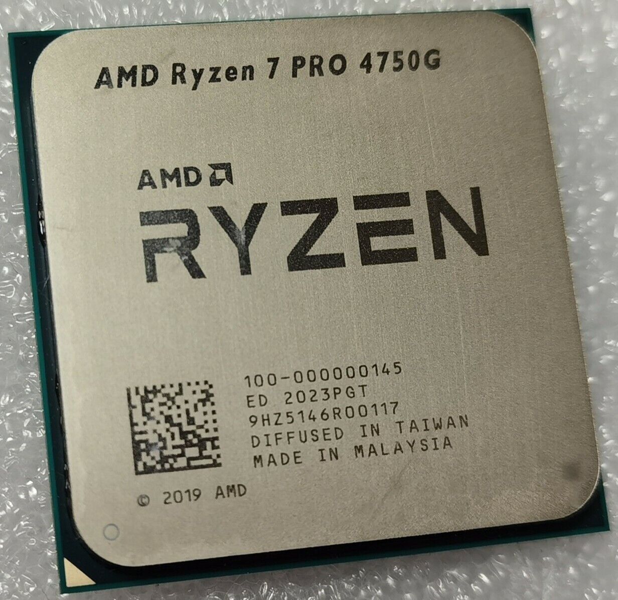 AMD Ryzen 7 PRO 4750G AM4 CPU Processor Desktop 3.6GHz 8Core R7