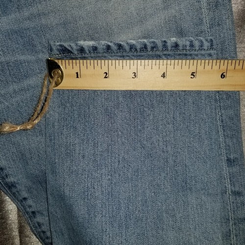 Citizens Of Humanity Liya HiRise Buttonfly Distressed Jeans Label Reads Size 26 - Picture 7 of 16
