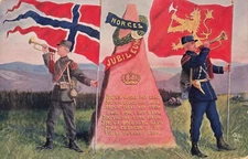Norway I will defend my country postcard PC 3.1