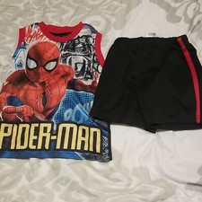 Marvel Spider-Man Boys Tank and Shorts Set