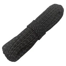 65Ft 2mm Reflective Guyline Camping Paracord Thin Cord Rope for Tarp Tent