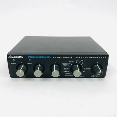 Alesis Nanoverb Reverb Effects Processor Nano-Verb 18-Bit FX, No Power Supply