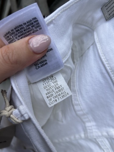 Mother The Hustler Ankle Fray in Fairest Of Them All Size 30 New with Tags! - Picture 12 of 13