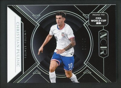 2025-26 CHRISTIAN PULISIC 30/49 PANINI NOIR ROAD TO FIFA WORLD CUP 26
