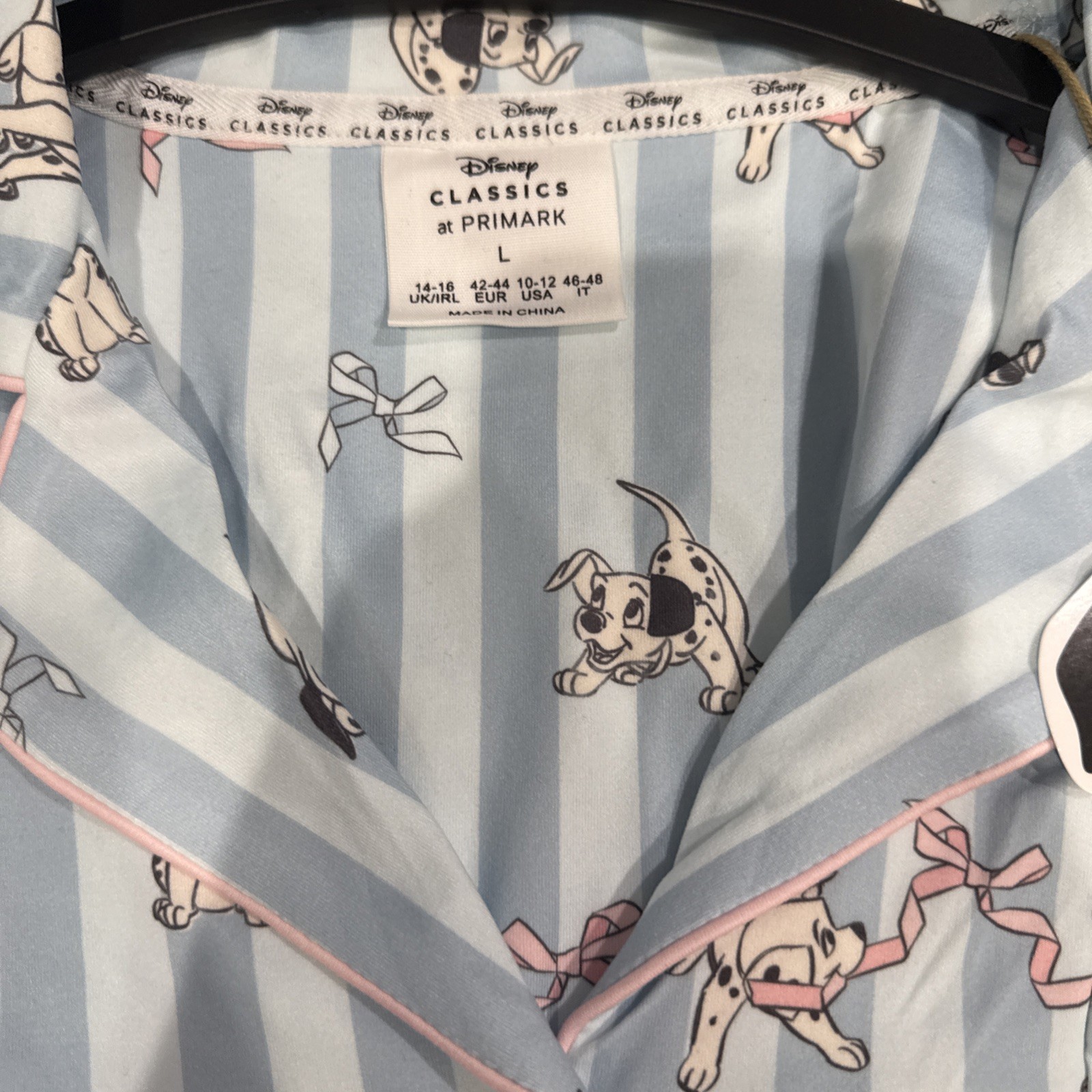 New Disney 101 Dalmatians Ladies Pyjama Set Size Large - PRIMARK image 2