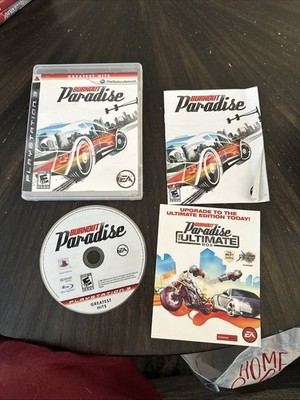 PlayStation 3 PS3 Game Burnout Paradise CIB Complete In Box 