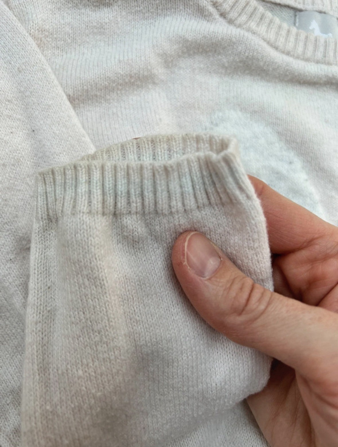 The Little Tailor Girls Rocking Horse Cashmere Blend Jumper Size 18-24 Months image 7
