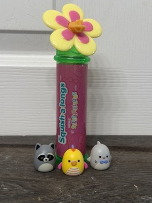 Squish-a-longs Mini-Squish Leif Gordon & Contessa With Flower Top Holder 