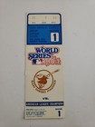 1984 WORLD SERIES Game 1 Ticket Stub Detroit Tigers San Diego Padres — photo 1