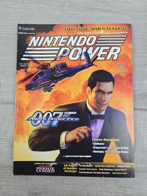 Nintendo Power Magazine Issue Volume #155 James Bond 007 Posters Insert Apr 2002