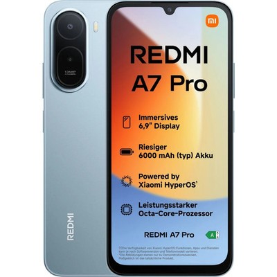Xiaomi Redmi A7 Pro 64 GB Mist Blue Dual SIM Smartphone Handy Mobiltelefon