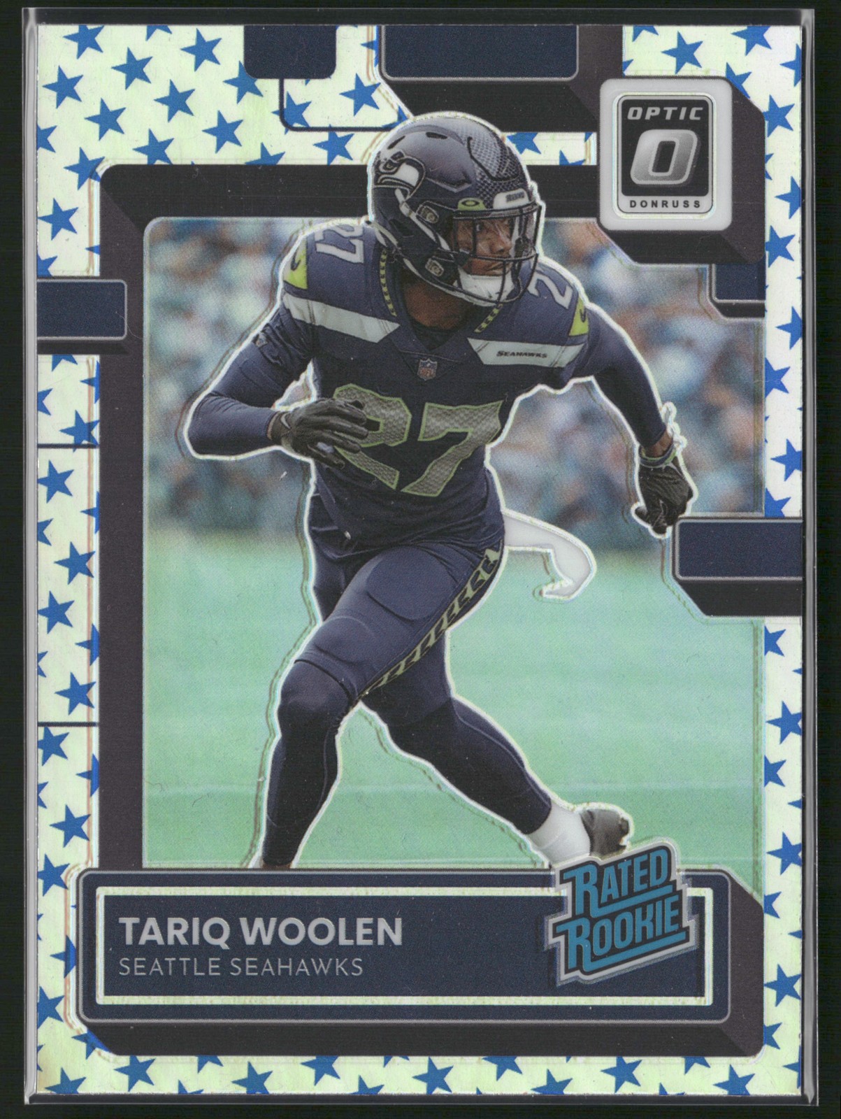 2022 Donruss Optic #298 Tariq Woolen Stars