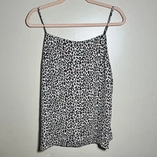 Loft Leopard Print Career Top | Large