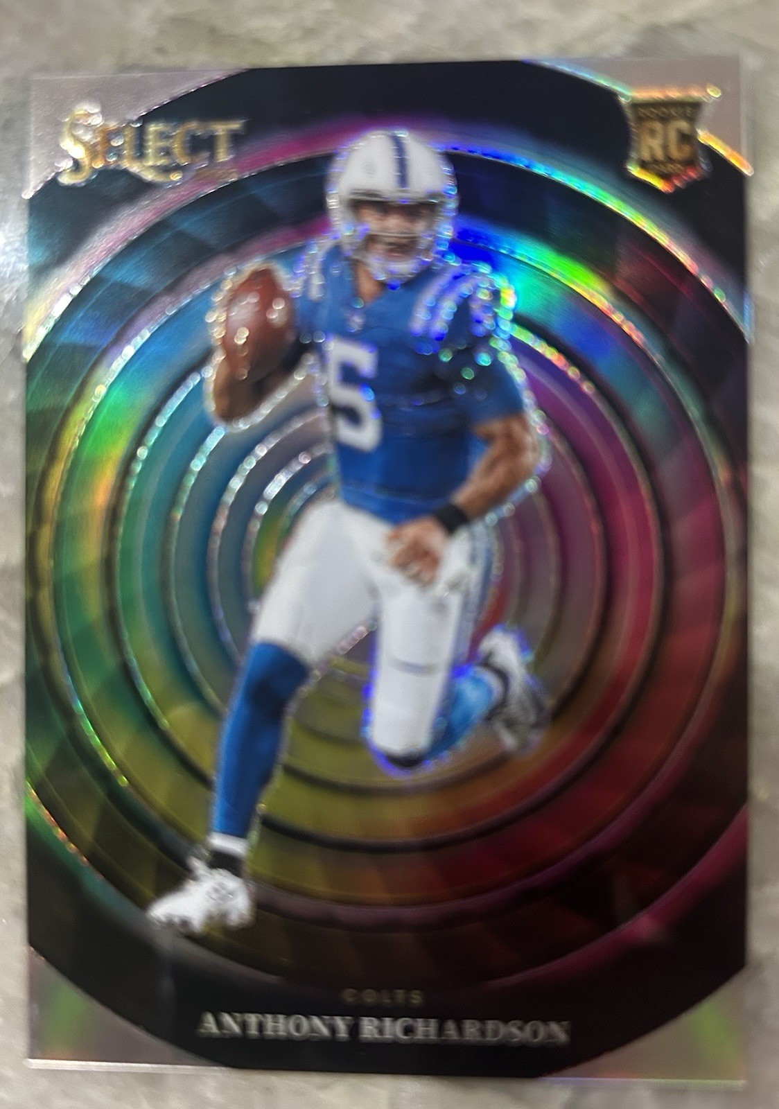 2023 Panini Select Color Wheel Anthony Richardson #Cs-AR