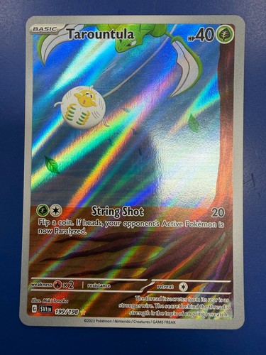 Tarountula Holo Illustration Rare SV01: Scarlet & Violet Base Set 199/198 NM