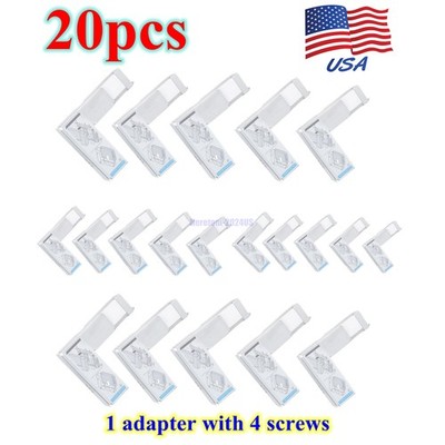 20x Dell 9W8C4 Y004G 3.5'' to 2.5'' SAS/SATA Tray Caddy Adapter F238F D981C X968D