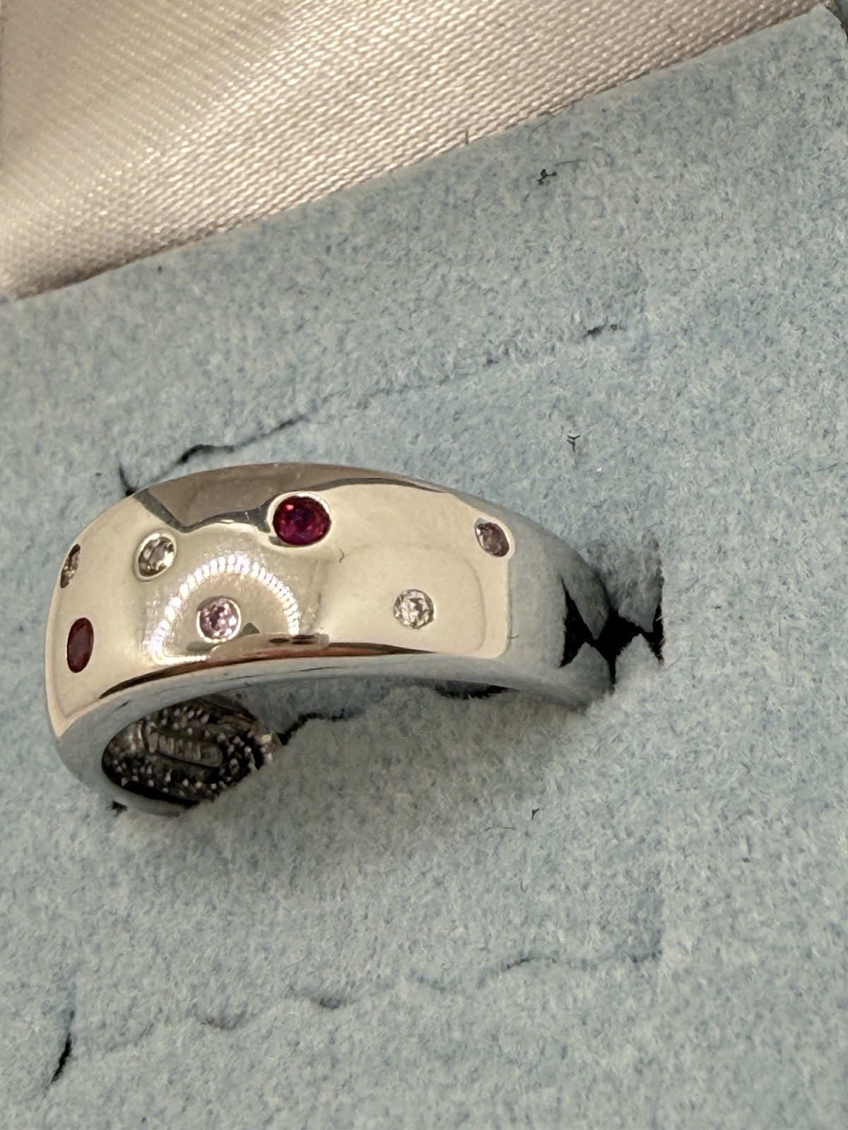 Epiphany 925 Sterling Silver  Ring Multi stones M… - image 5