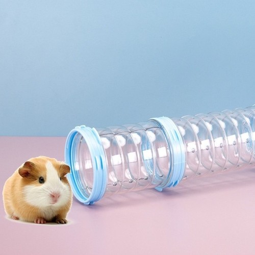 Hamster Coop External Pipelines Guinea Pig Movement Tunnel for Small Pets - Photo 3/14