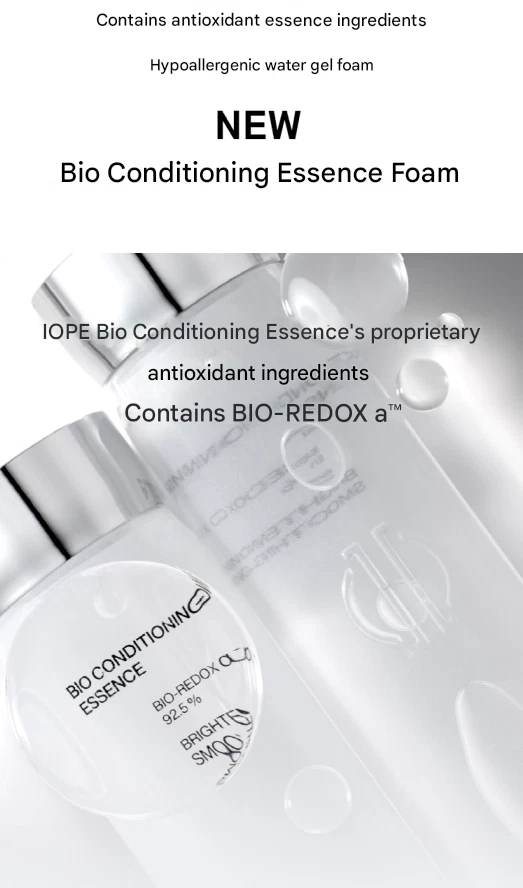 IOPE Bio Conditioning Essence Foam 180 ml | Foam Cleanser,korean cosmetics - Image 3 of 4