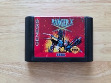 Ranger X (Sega Genesis, 1993) loose copy only, tested and works