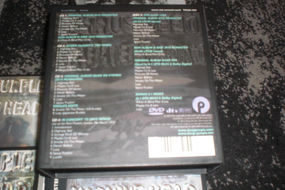 Deep Purple - Machine Head 40th Anniversary Deluxe Edition 4 CD & 1 DVD Box Set - Bild 2 von 2