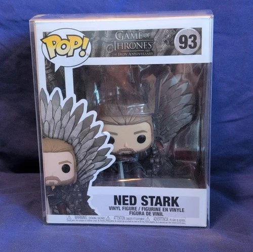 Funko Pop! Vinyl Game of Thrones Ned Stark #93 Iron Anniversary Figure