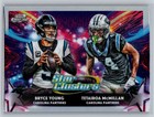 2025 Topps Cosmic Chrome Tetairoa McMillan/Bryce Young Base (RAW)