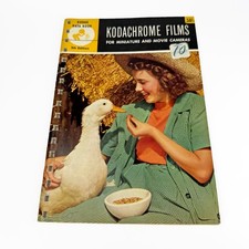 Kodak Kodachrome Films Data Book 5th Edition Vintage Photography Guide