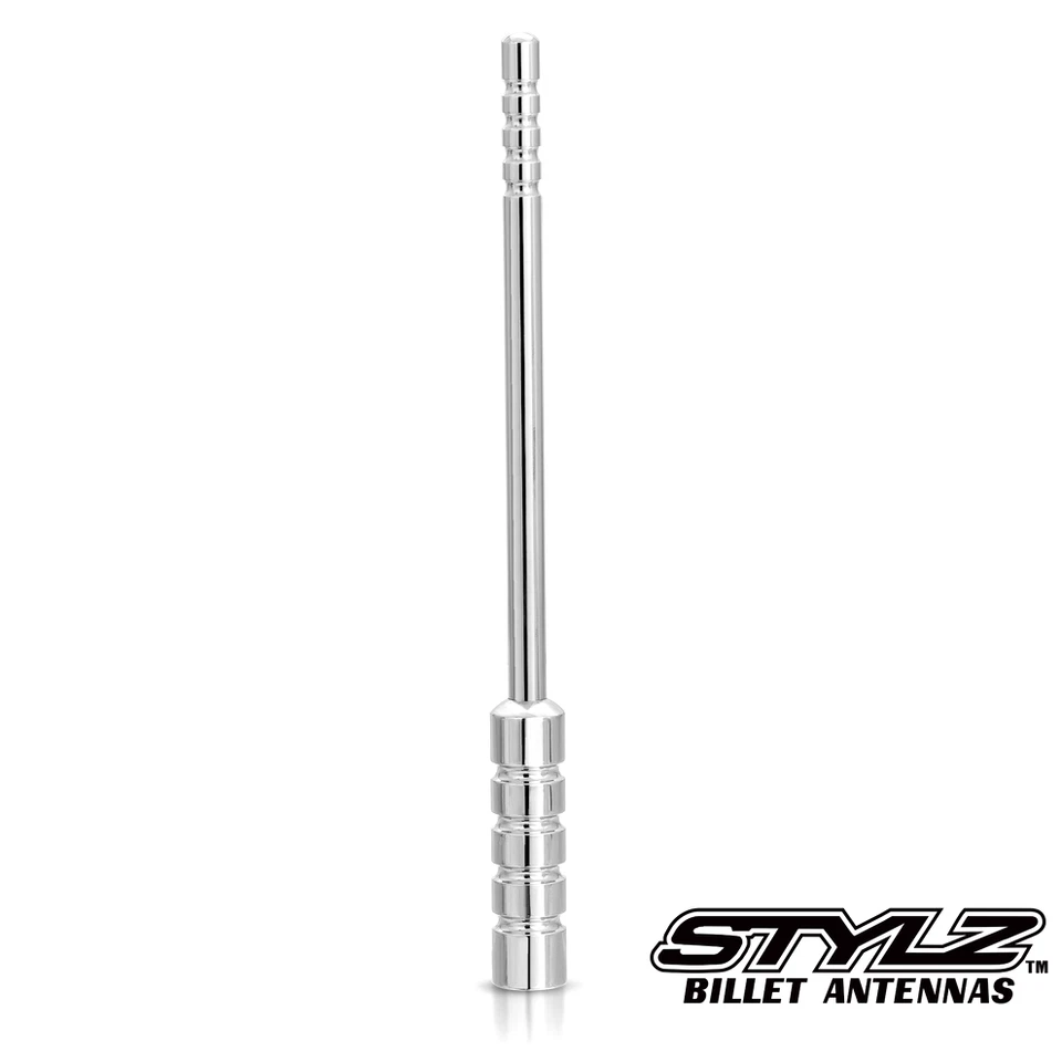 STYLZ 15" CHROME BILLET ANTENNA FITS FORD F150 F250 F350 TRUCK 1980 thru 2026 - Image 3 of 3