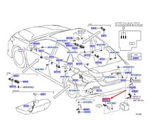 Capteur d'état de batterie TOYOTA CAMRY V7 2885070010 NEUF ORIGINAL