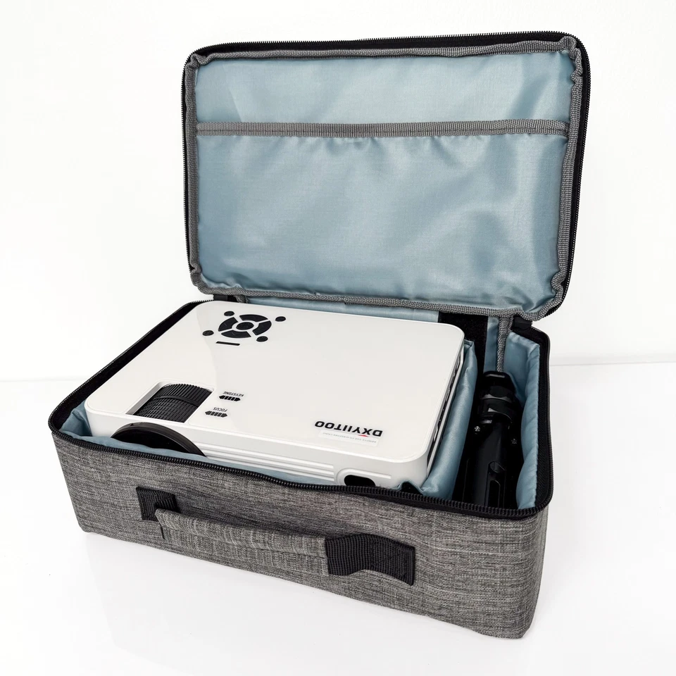 Dxyiitoo S3 WIFI Bluetooth HD Projector - no remote, no power cord, no HDMI cord - Image 4 of 4