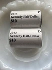 2013 Kennedy Half Dollar P&D Rolls Set $20 Face US Mint Wrapped Uncirculated
