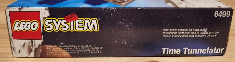LEGO 6499 - Time Twisters Time Tunnelator sellado de fábrica de colección Foto 4 de 4