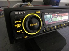 SONY XR-C850RDS AUTORADIO VINTAGE CAR RADIO 80s 90s TAPE CASSETE PLAYER XRC850