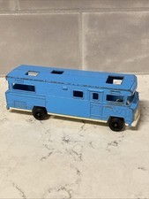 Vintage Tootsie Toy Blue Camper Winnebago W Diecast Vehicle made in U.S.A.
