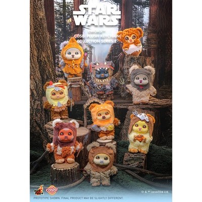 Hot Toys Star Wars Ewoks Cosbi Plush Keychain Collection Series 2