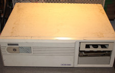PC AT case for 286/386 desktop computer 80s ACER 1100 with PSU beige heavy large