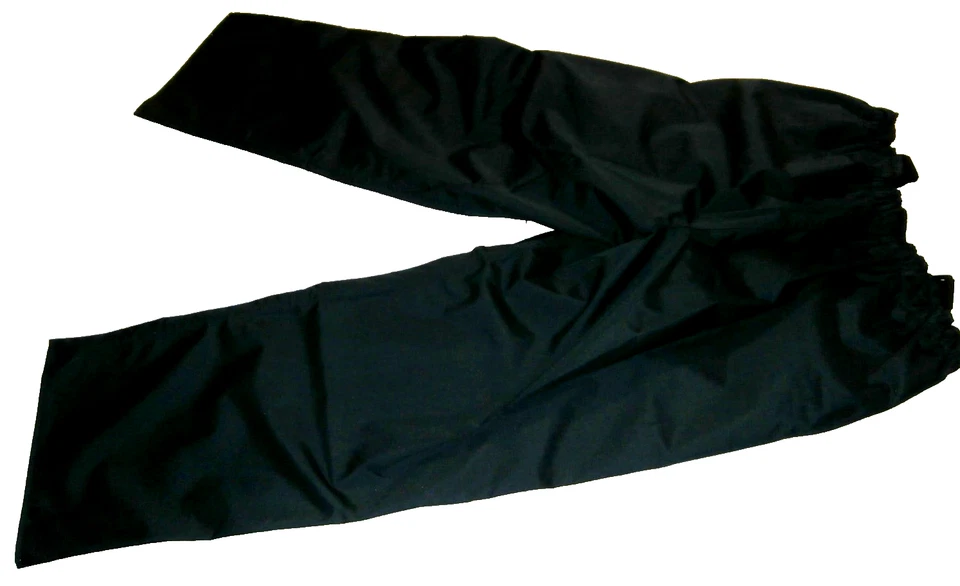 PANTALONES DE LLUVIA CÓNDOR TALLA L AZUL MARINO OSCURO IMPERMEABLES TIRANTES PESCA GOLF UNISEX Foto 2 de 4