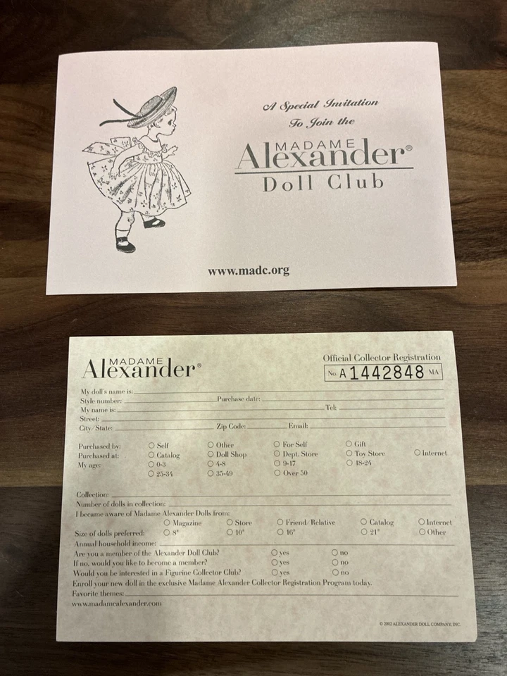 Madame Alexander “Raggedy Ann & Andy” Collector Set – #47745 - Image 4 of 4